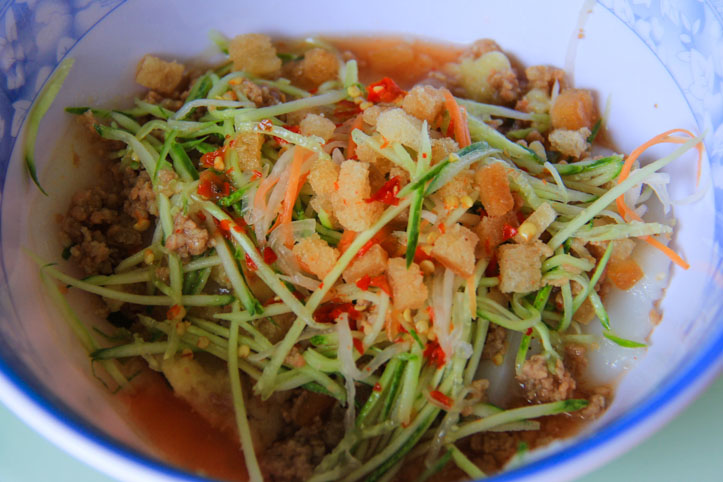 Banh Beo or Steamed Rice Cakes
