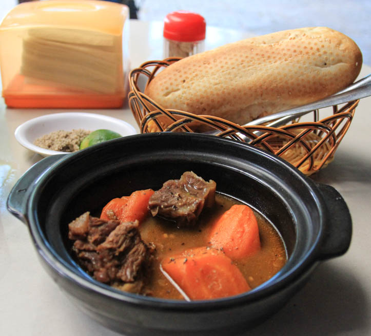 Bo Nau Tieu Xanh or Green Pepper Cooked Beef